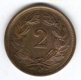 2 Rappen 1931 - unz.